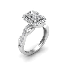 Load image into Gallery viewer, 1 Carat Radiant Diamond Ring