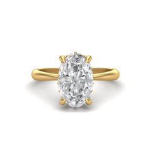 Load image into Gallery viewer, 2.00 Carat Oval Diamond Halo Ring