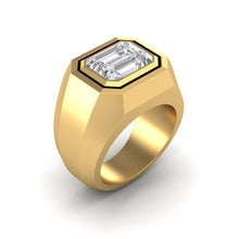 Load image into Gallery viewer, Solitaire Men Ring | Sterling Silver
