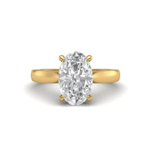 Load image into Gallery viewer, 3 Carat Oval Diamond Ring