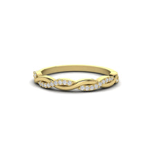 Load image into Gallery viewer, Twisted Diamond Band