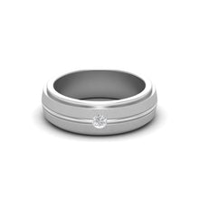 Load image into Gallery viewer, Caleb - Diamond Band | Sterling Silver