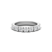 Load image into Gallery viewer, Moissanite Half Set Band