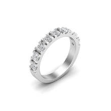 Load image into Gallery viewer, Moissanite Half Set Band