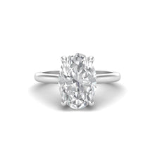 Load image into Gallery viewer, 2.5 Carat Oval Diamond Halo Ring