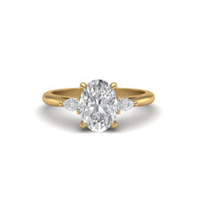 Load image into Gallery viewer, 1.5 Carat Oval & Pears Diamond Ring