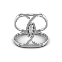 Load image into Gallery viewer, Wire Diamond Ring