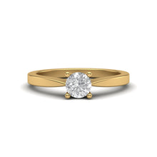 Load image into Gallery viewer, 0.50 Carat Round Diamond Ring