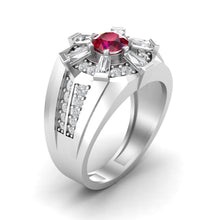 Load image into Gallery viewer, Persian Tapered Baguette Ring