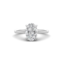 Load image into Gallery viewer, 1.5 Carat Oval Solitaire Diamond Ring