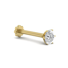 Load image into Gallery viewer, Signature Gold Diamond Nose Pin