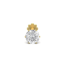 Load image into Gallery viewer, Signature Gold Diamond Nose Pin