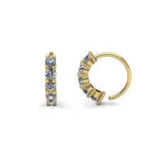 Load image into Gallery viewer, Nose Ring | Signature Gold Nose Ring | HAMZAH ANIS | Nose ring price online | buy nose ring online | Jewels By Hamzah Anis | Fine Jewelry