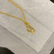 Load image into Gallery viewer, Diamond Heart Silver Necklace