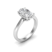Load image into Gallery viewer, 3 Carat Oval Diamond Ring
