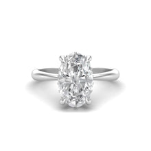 Load image into Gallery viewer, 2.00 Carat Oval Diamond Halo Ring
