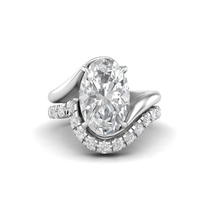 Nooré - Oval Diamond Duo | 18k Gold