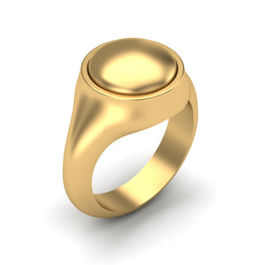 Sphere Signet Ring | Sterling Silver