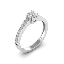 Load image into Gallery viewer, Half Carat Round Diamond Ring
