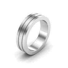 Load image into Gallery viewer, Elias Diamond Band - Jewels By Hamzah Anis | For Men | Men&#39;s Diamond Ring

