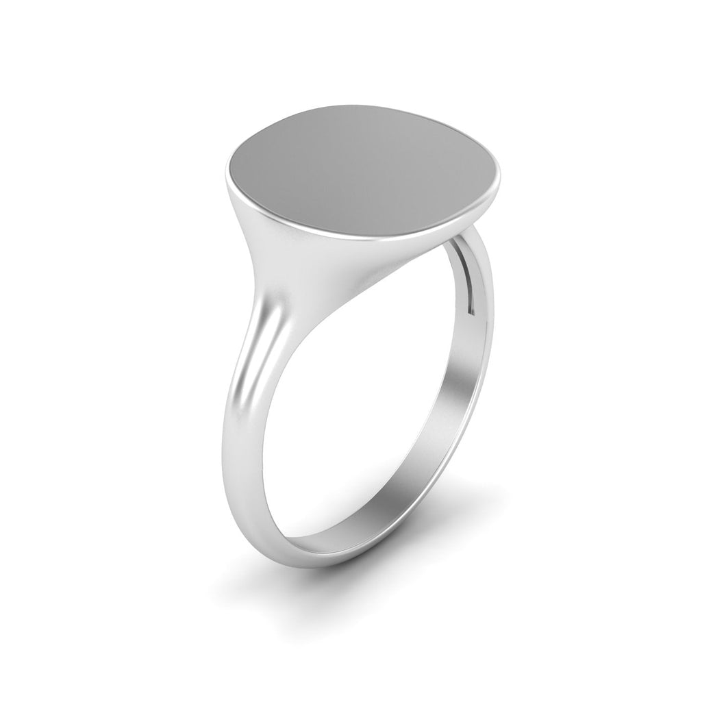 Carmine Signet Ring | Sterling Silver