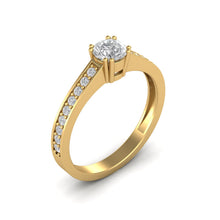 Load image into Gallery viewer, Half Carat Round Diamond Ring
