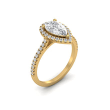 Load image into Gallery viewer, 1 Carat Pear Diamond Ring
