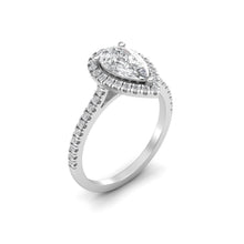Load image into Gallery viewer, 1 Carat Pear Diamond Ring
