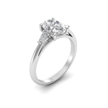 Load image into Gallery viewer, 1.5 Carat Oval &amp; Pears Diamond Ring
