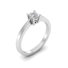 Load image into Gallery viewer, 0.50 Carat Round Diamond Ring
