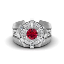 Load image into Gallery viewer, Persian Tapered Baguette Ring
