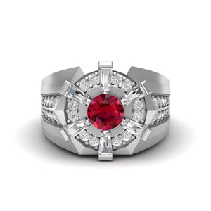 Persian Tapered Baguette Ring