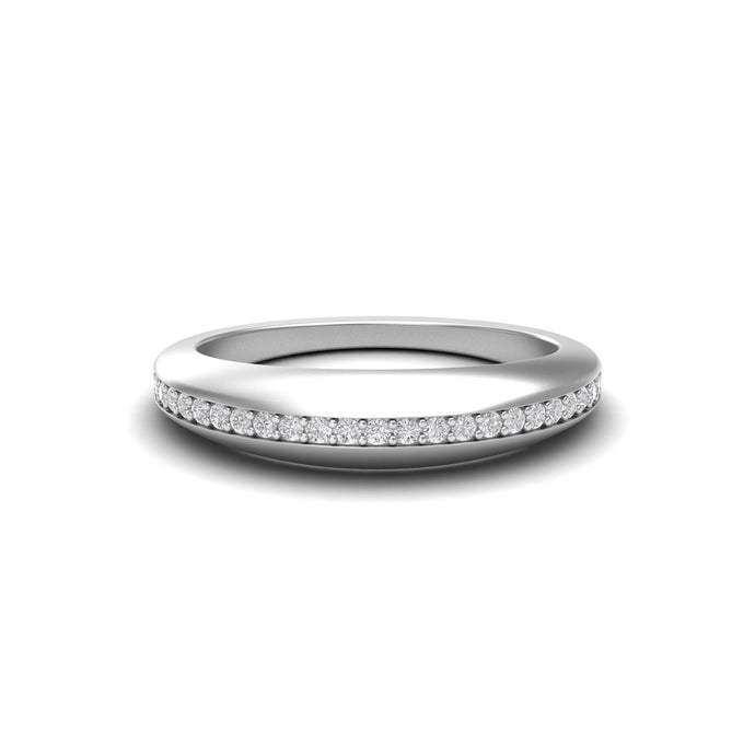 Carmela - Pavé Moissanite Silver Ring | Jewels By Hamzah Anis | Valentines Day 2023 | Love Reimagined | Mens Band | Men Rings | Diamond Ring | Fine Jewelry Karachi | Jewelry in Karachi | Diamond Jewelry in Karachi Pakistan | Buy Diamond Ring in Karachi