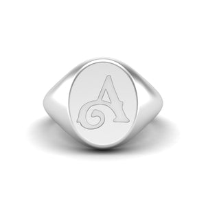 Obel Signet Ring | Sterling Silver