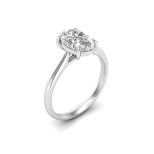 Load image into Gallery viewer, 1.5 Carat Oval Solitaire Diamond Ring
