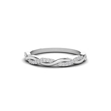 Load image into Gallery viewer, Twisted Diamond Band
